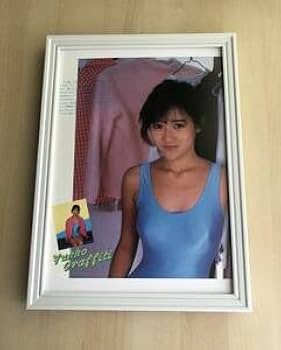 Amazon | kj 額装品 岡田有希子 グラビア セクシー レオタード